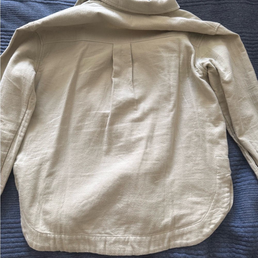 Madewell Textured Green Jacket - Picture 3 of 3